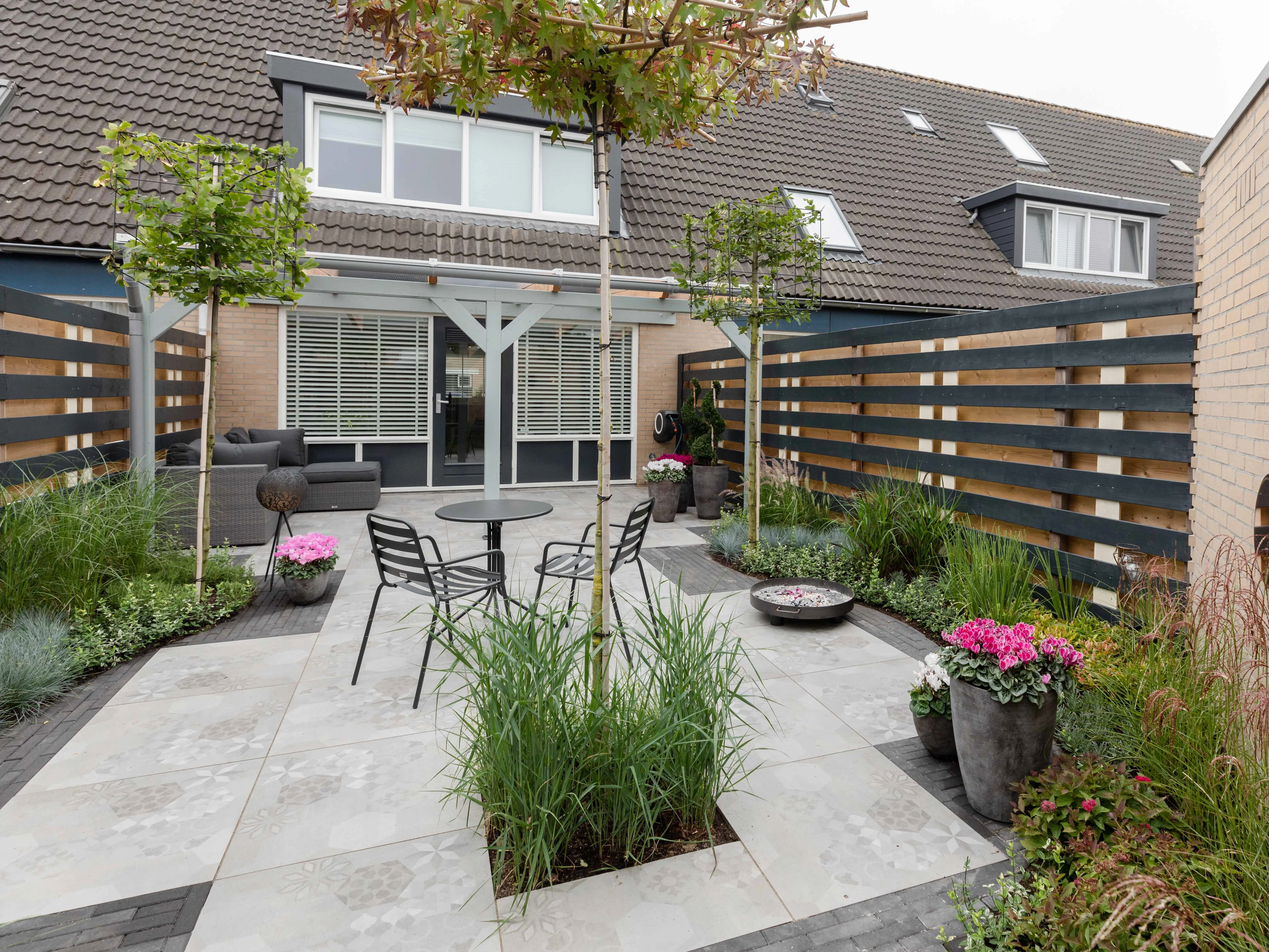 Keramische Tegel Cera3Line Boston Decor 70 x 70 cm (700 x 700 mm) - Dikte 3 cm - Afbeelding 3